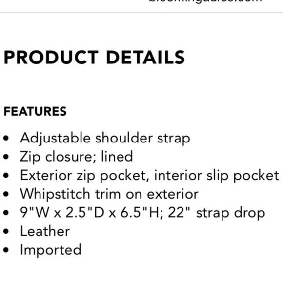 All Saints Elegant Black Leather Crossbody Bag - Picture 8 of 9